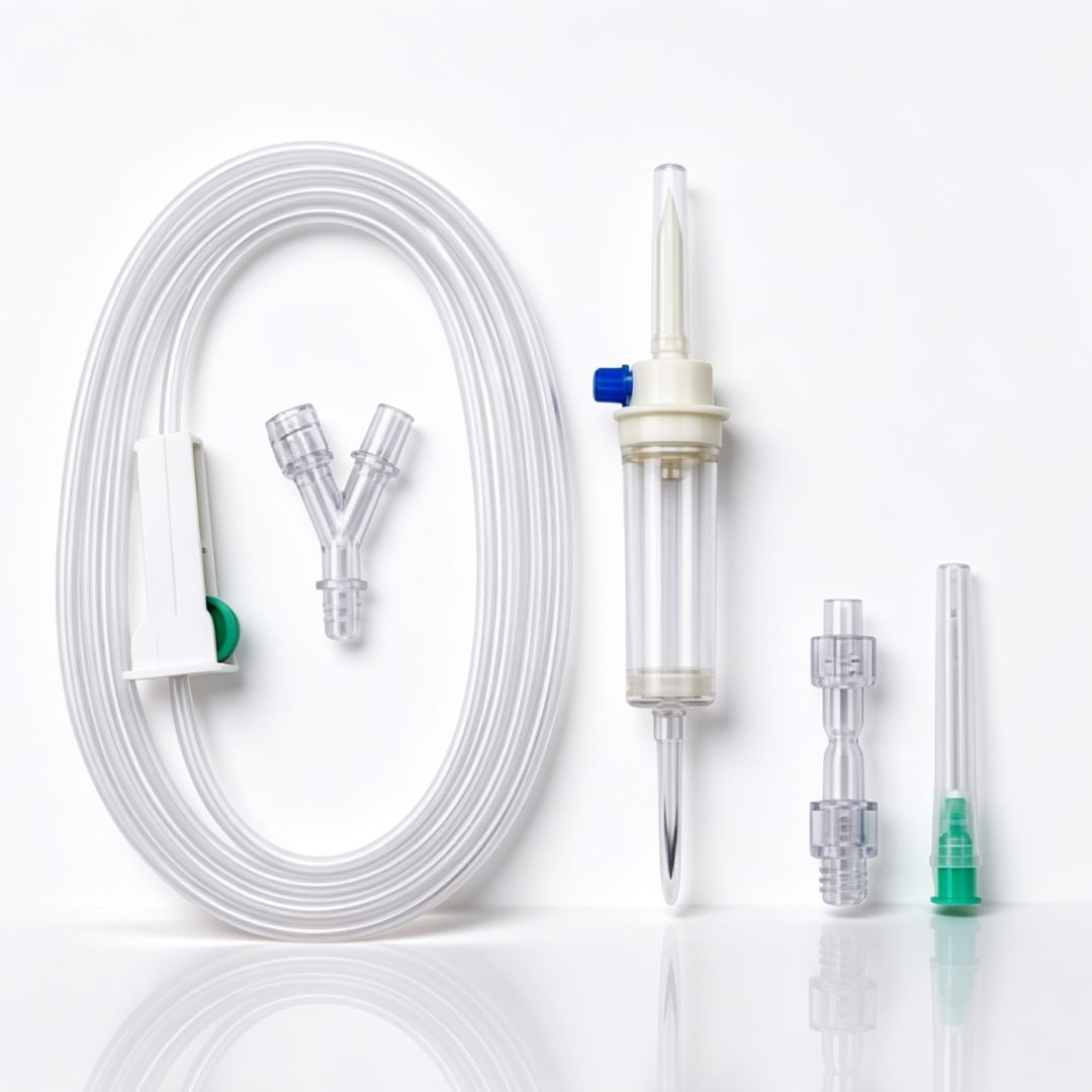 Infussion Set With Y Connector