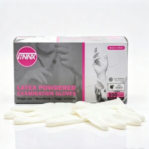 Latex Powdered Examination Gloves